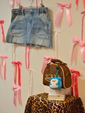 Madden Girl Denim Mini Skirt (Size L / 9–11)